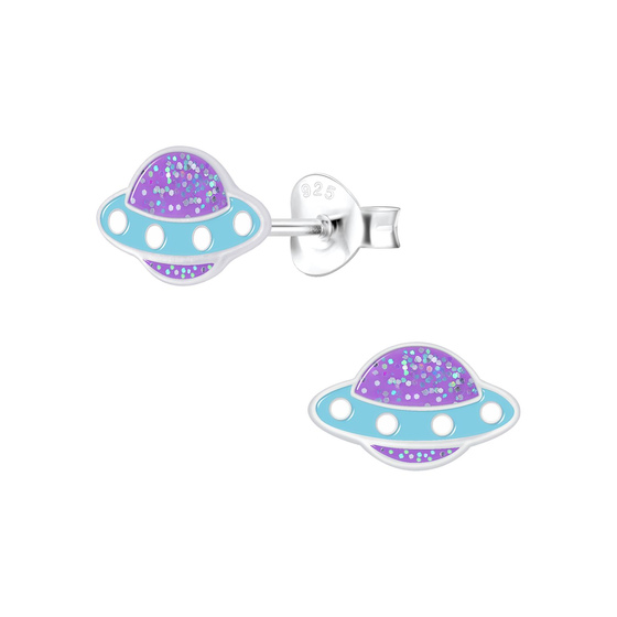 UFO Kinderohrringe 925 Silber