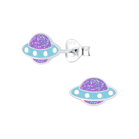 UFO Kinderohrringe 925 Silber