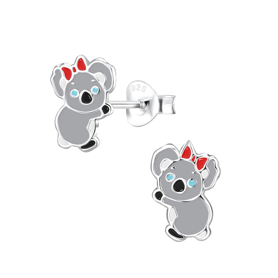 Koala Kinderohrringe 925 Silber