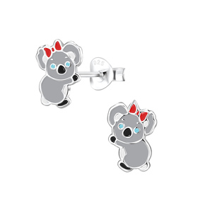 Koala Kinderohrringe 925 Silber