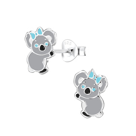Koala Kinderohrringe 925 Silber