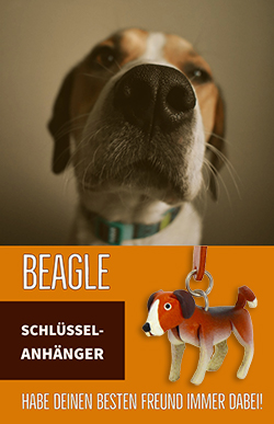 beagle hund schluesselanhaenger leder artikel sachen geschenk monkimau