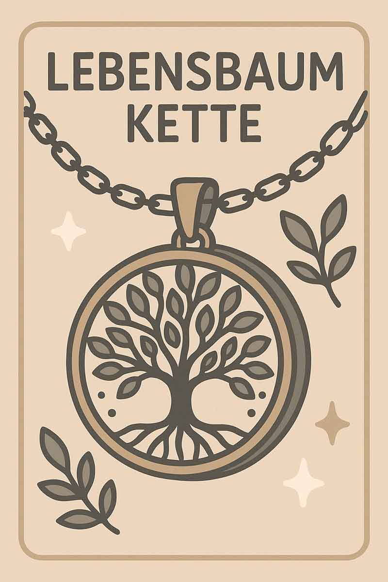 lebensbaum kette aus 925 silber fr damen, mdchen und kinder